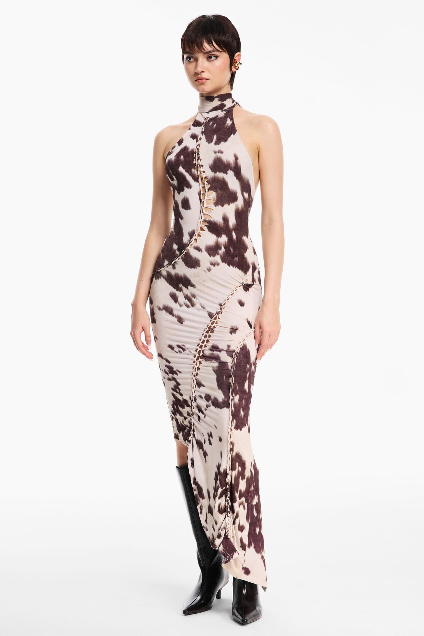 Senja Dress - Cowhide