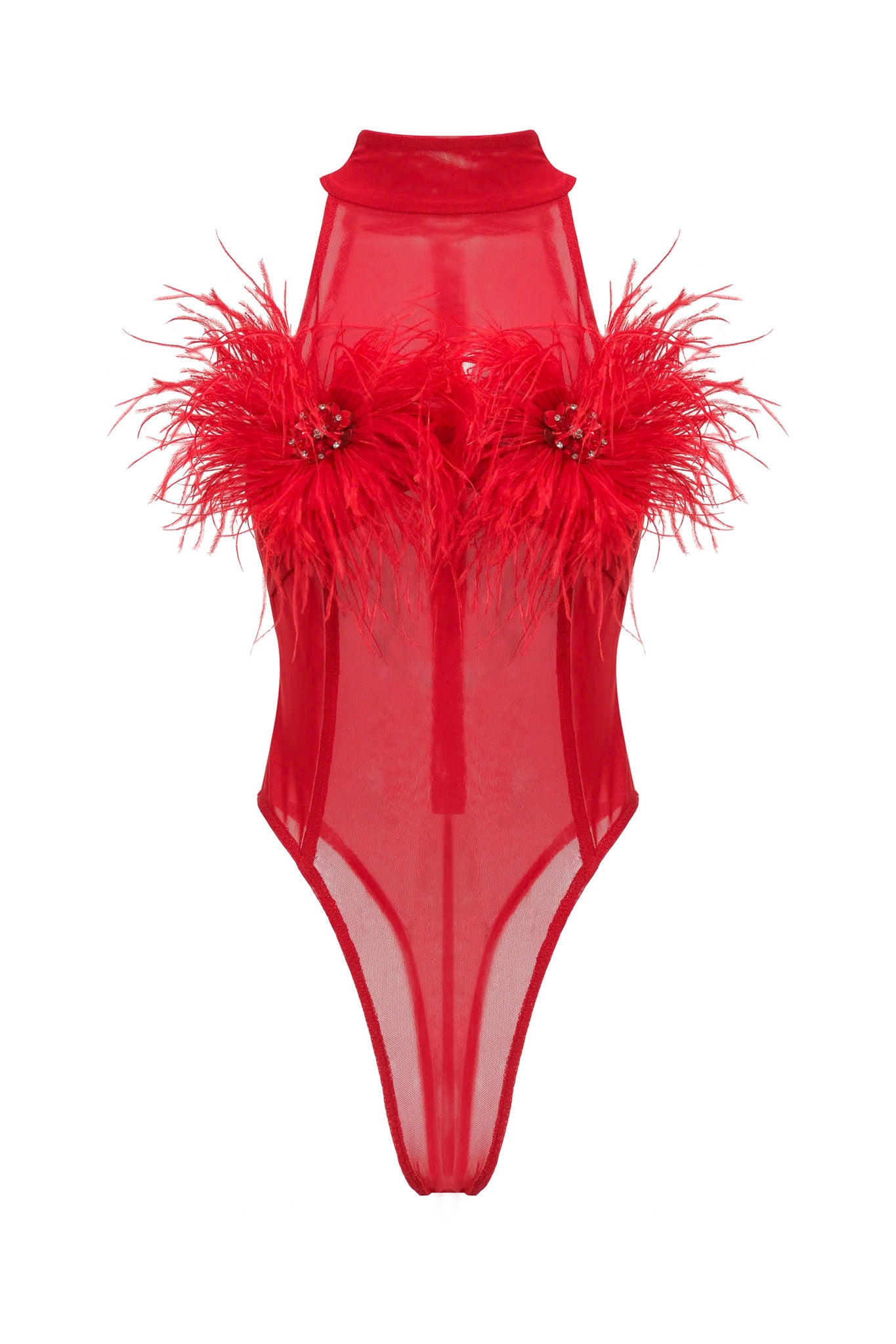 Velora Bodysuit - Red