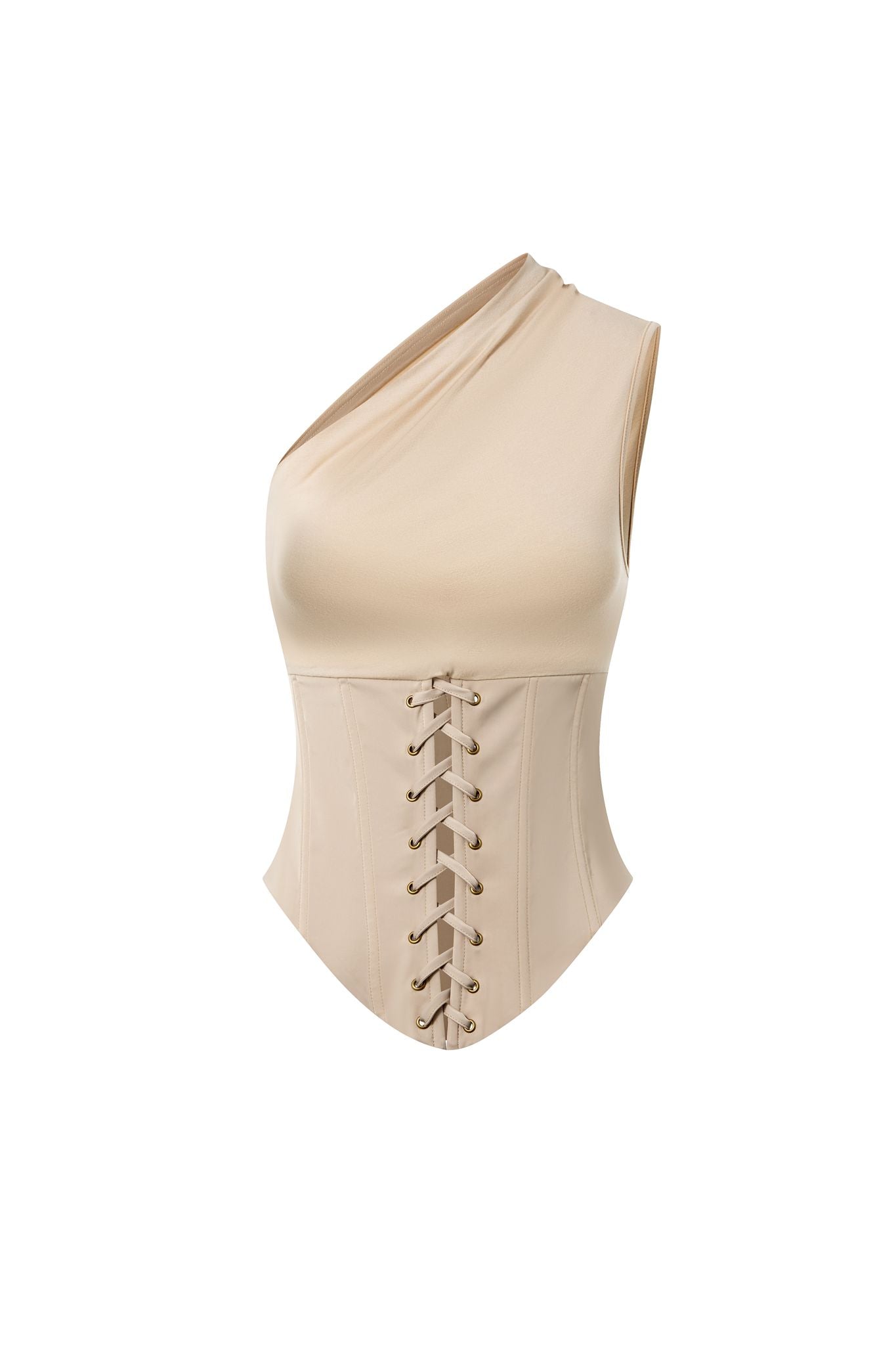 
                  
                    Valkyrie Corset Top - Beige
                  
                